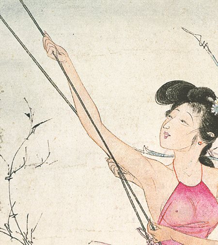 安仁-胡也佛的仕女画和最知名的金瓶梅秘戏图